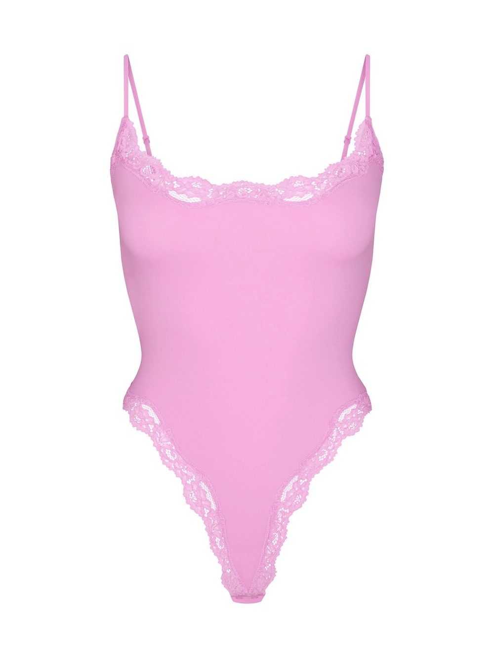 NWT (G14) SKIMS Everybody fits cami lace cami  bodysuit  PETAL SIZE L